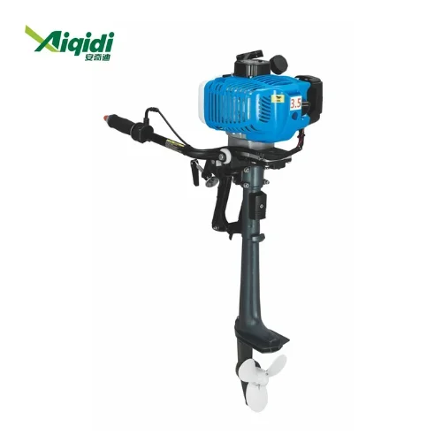 AIQIDI Cheap Air Cooling 2-Stroke 2HP XW4A Outboard Motor Gasoline Boat Engine