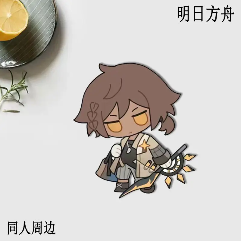 بروش من الاكريليك Arknights للأنيمي ، Amiya SilverAsh ، دبابيس كرتون ، ديكور ذاتي الصنع ، حقيبة ظهر وإكسسوارات ملابس