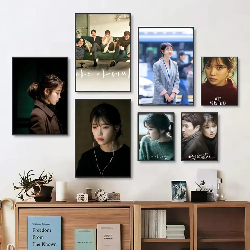 My M-Mister TV SHOW Painting Calligraphy HD Canvas Poster living room bedroom bar aesthetic decoration