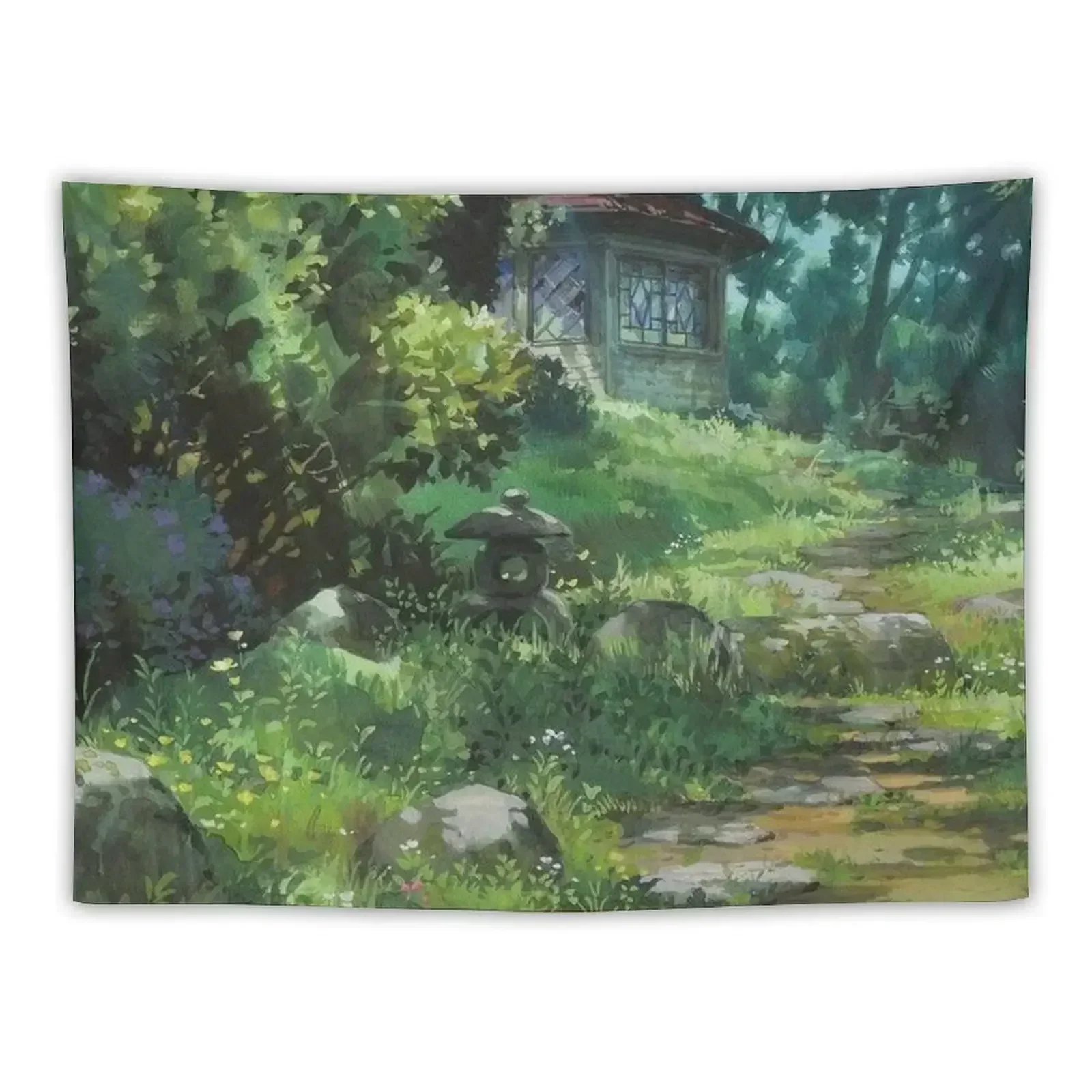 

Anime Magical Forest Scenery Tapestry Room Design Aesthetic Home Decor Tapestry