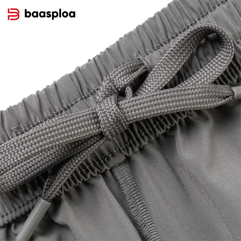 Baasploa pantaloncini da corsa da uomo pantaloncini sportivi traspiranti ad asciugatura rapida per uomo pantaloncini Fitness da allenamento Casual