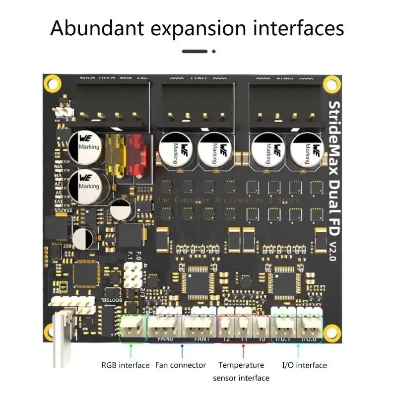 Double TMC5160 لوحة التحكم StrideMax Double FD Motheroards للطابعات ثلاثية الأبعاد #5