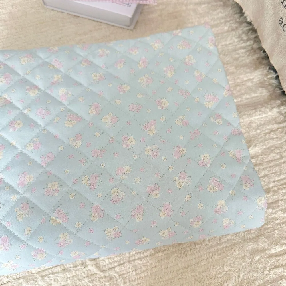 

140x50 см, толстая стеганая хлопковая ткань с цифровым принтом 40 s, маленькая цветочная ткань, стеганая осенне-зимняя куртка, хлопковое пальто, сумка для шитья, ткань