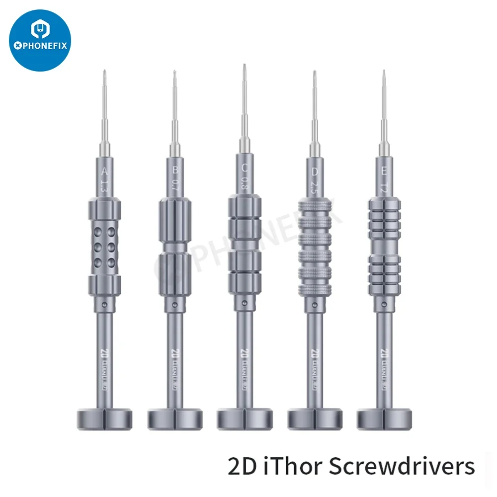 QIANLI 2D Multi Type Screwdriver Set for iPhone Android Phone LCD Screen Disassembly Precision Anti-Slip Repair Screwdriver Tool