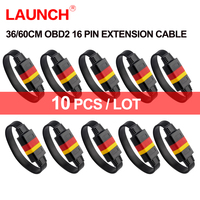 OBD2 Extension Cable, Professional Automotive Diagnostic Scan Tool Full 16 Pin Extension Cable for ODBII Scanner,OBD2 adapter