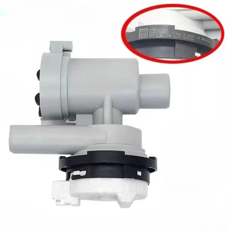 Nuevo Conjunto de Bomba de Drenaje AHA75693501 EAU63743802/EAU63743805 para Lavadora, Motor de Drenaje, Piezas de Lavadora