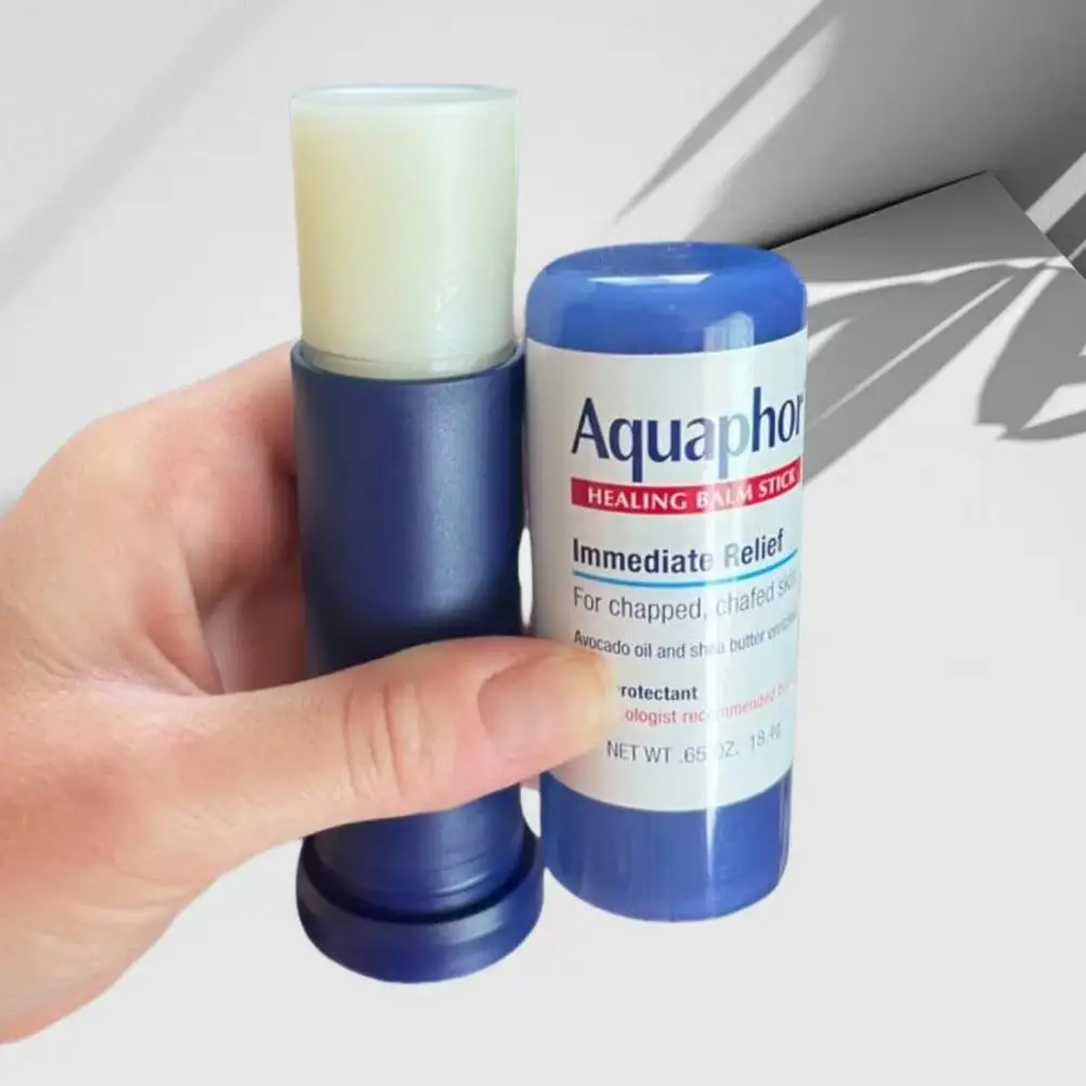 Aquaphor BALM DI GUIDA STICK Sollievo immediato per la pelle screpolata Chafed Olio di avocado Burro di karitè Marca Balsamo per labbra idratante Stick