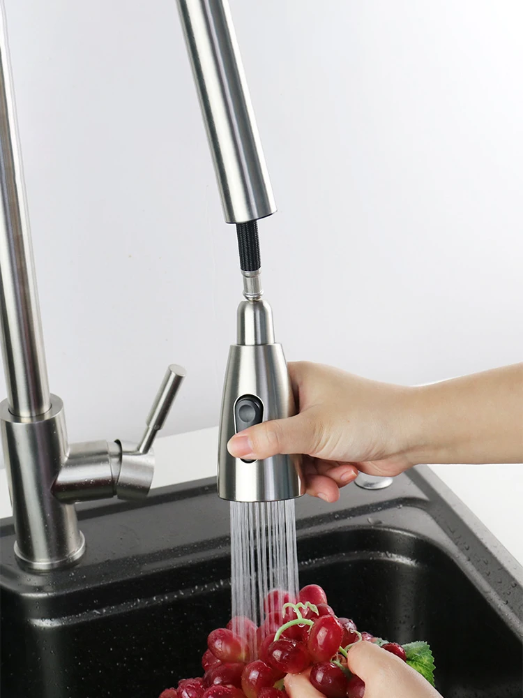 

Универсальный кухонный выдвижной распылитель, сменный смеситель для раковины, смеситель для раковины, выдвижная насадка, аксессуары для кухни и ванной комнаты