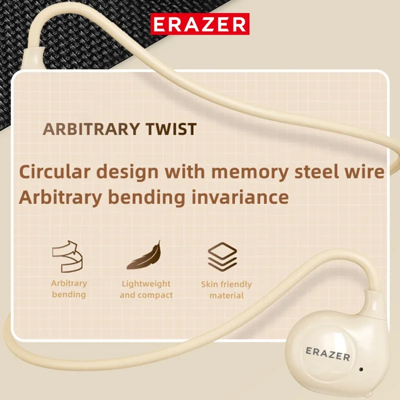 الأصلي ERAZER XT95 MAX الأذن هوك سماعات لاسلكية الرياضة سماعات بلوتوث مع هيئة التصنيع العسكري توصيل الهواء مقاوم للماء 16 مللي متر القرن #5