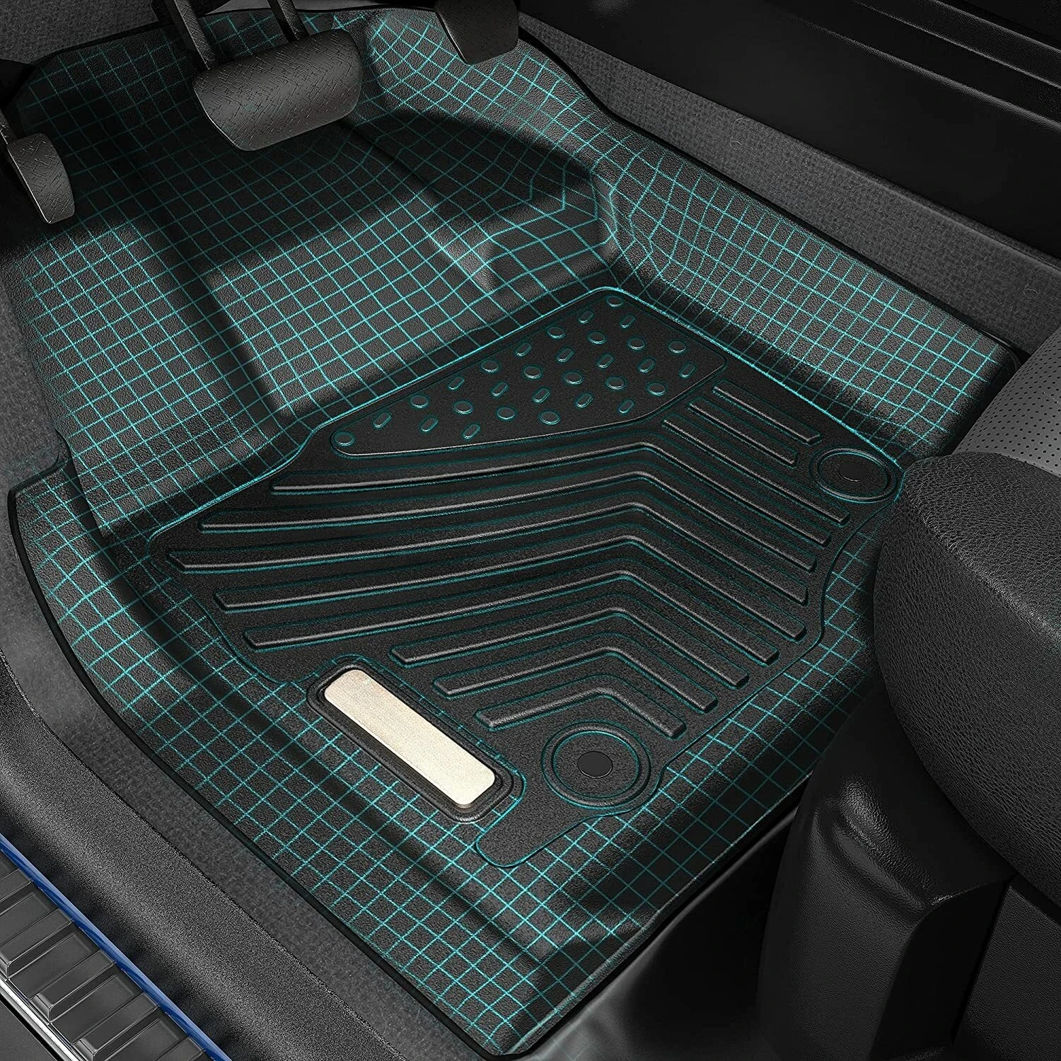 3D Molded Floor Mats for 2022-2026 Honda Civic Acura Integra All Weather