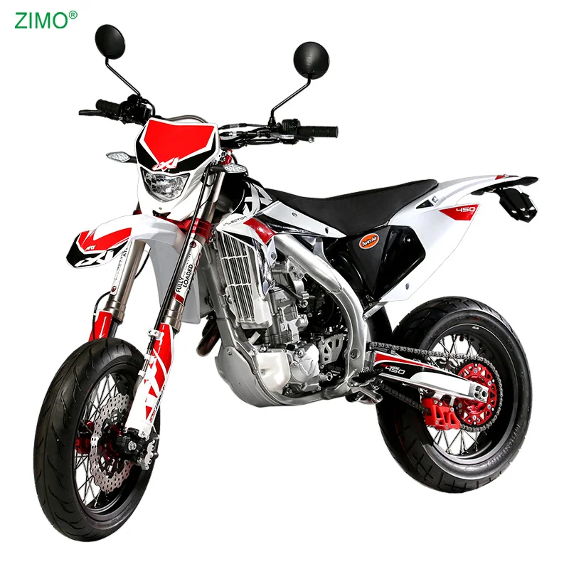 Adult Gasoline White Sport 450cc Motorbikes Motorcycles