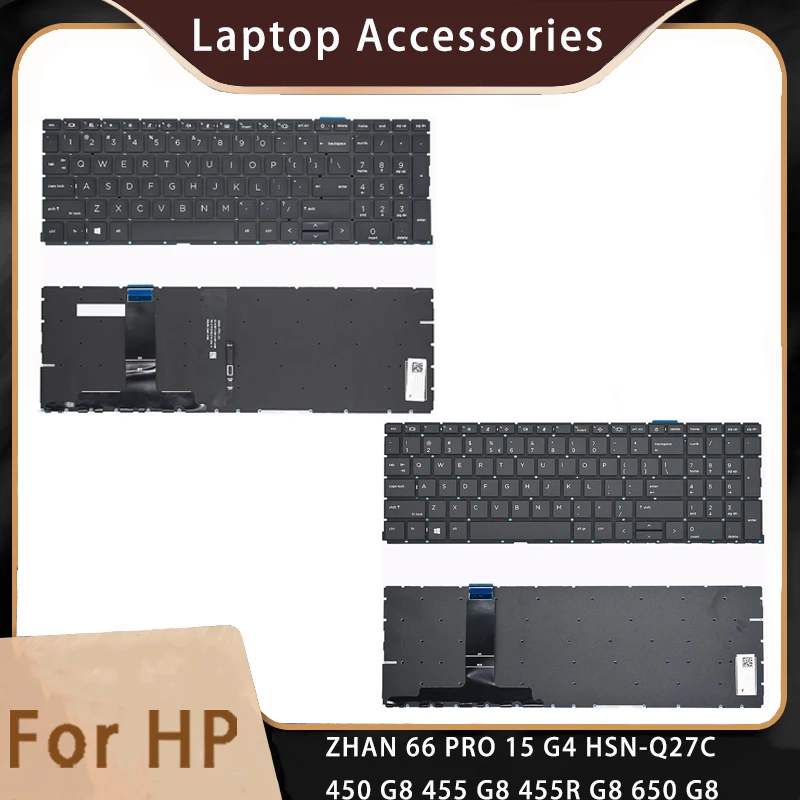 New For Asus ZHAN 66 PRO 15 G4 HSN-Q27C 450 455 455R 650 G8 Replacemen Laptop Accessories Keyboard Small Enter Key