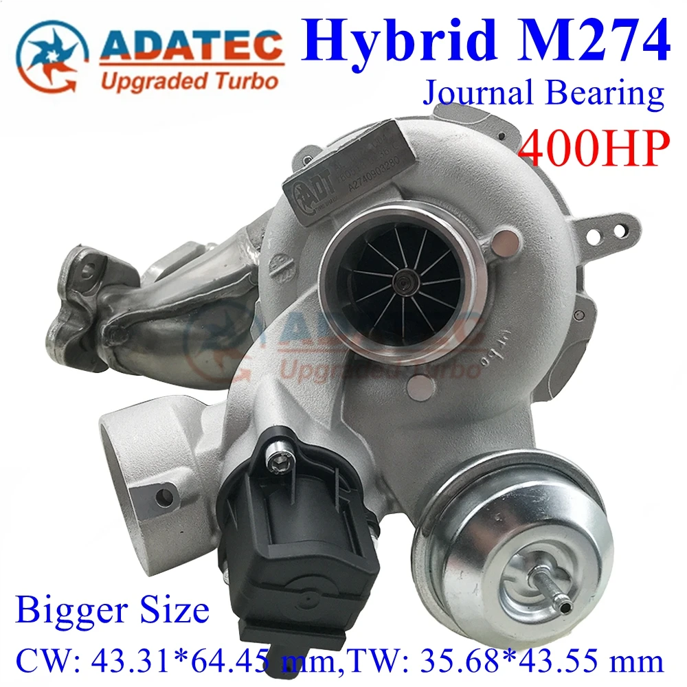 A2740904080 Hybrid M274 A274 Turbo 350-400HP AL0072 A2740903280 A2740902480 Turbocharger for Mercedes C200 C250 C260 C300 C350eL