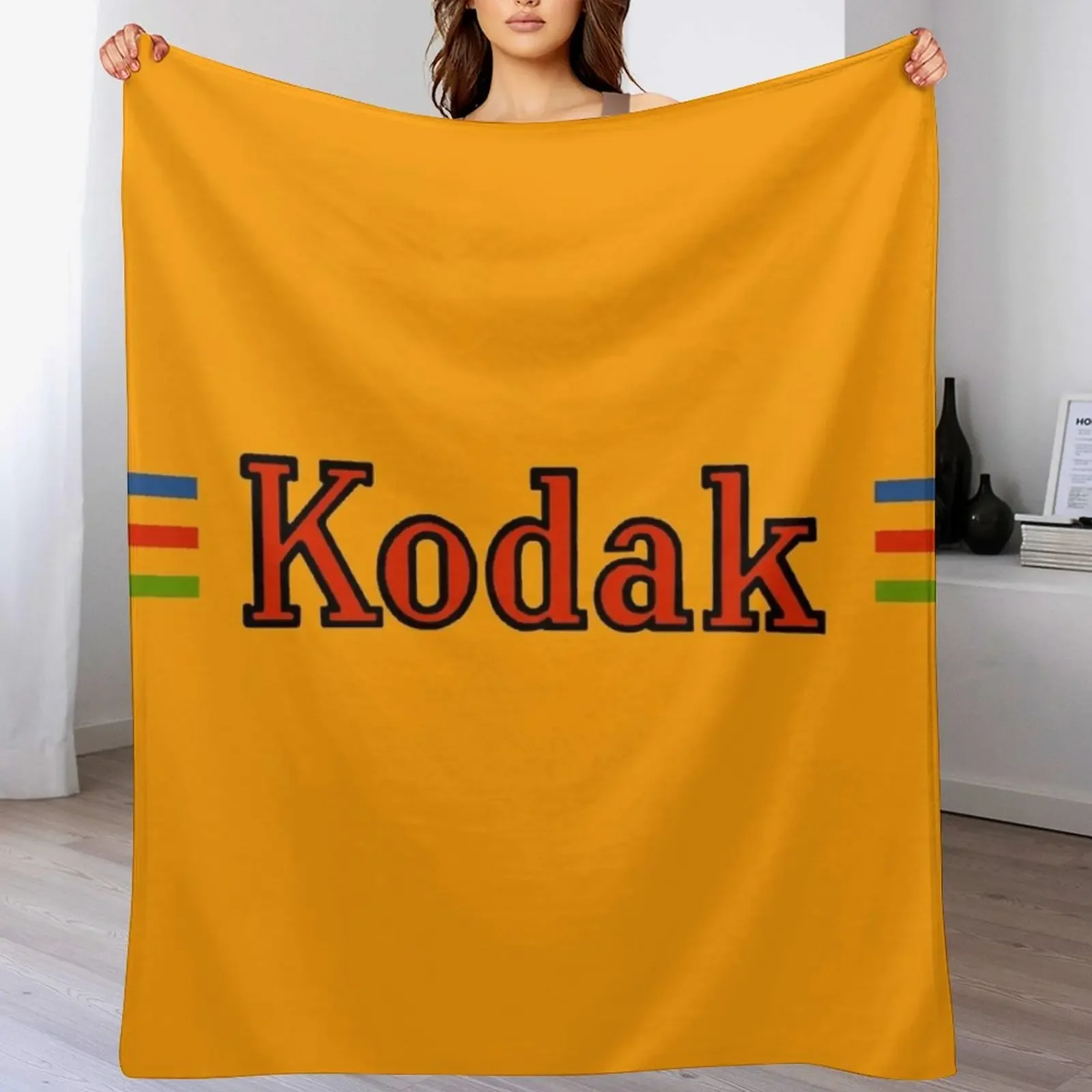 Kodak Vintage Throw Blanket cosplay anime Quilt Blankets