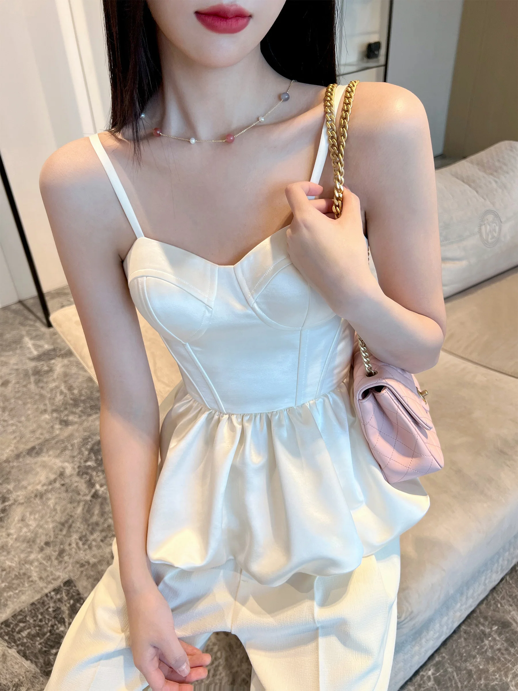 

NancyCavally Romantic Bloom aped Fibone Silk Wool Blend Strap Top Form Fitting Street Sle Regular Length Hoodie