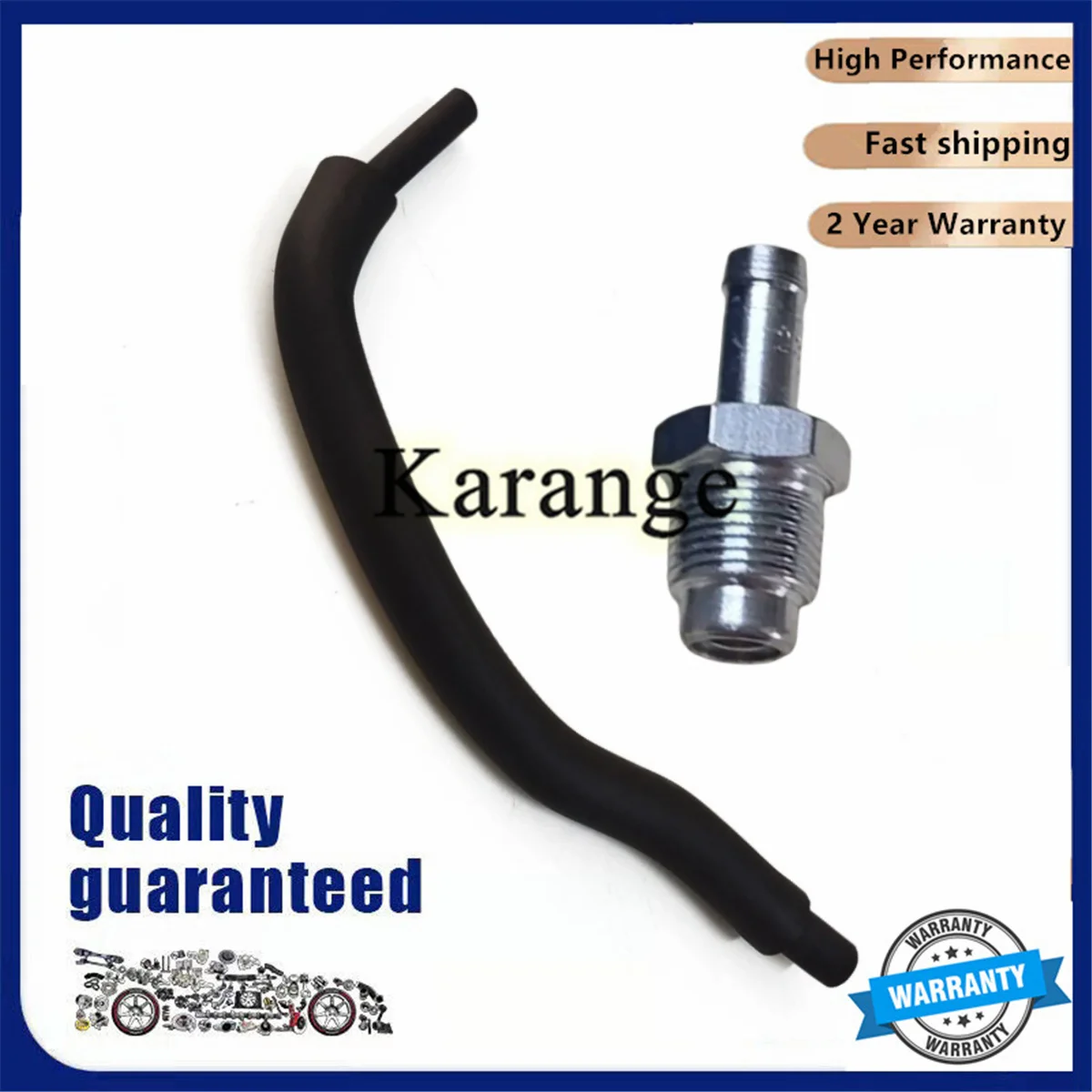 1220422050 PCV Ventilation Valve & Hose Pipe Kit For Toyota Corolla 03-08 & Matrix 03-07 &Celica MR2 Spyder 2000-2005 1.8L 1ZZFE