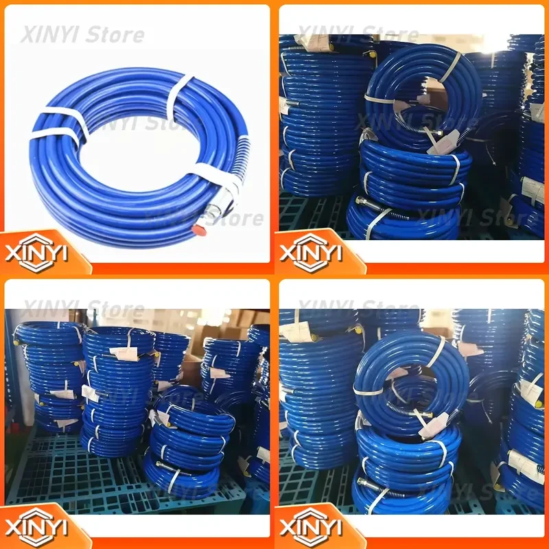 Airless Paint Spray Hose for 1/4 inch 3/8 inch 3/4 inch 1/2 inch Fittings 25 FT 50 FT 15 M