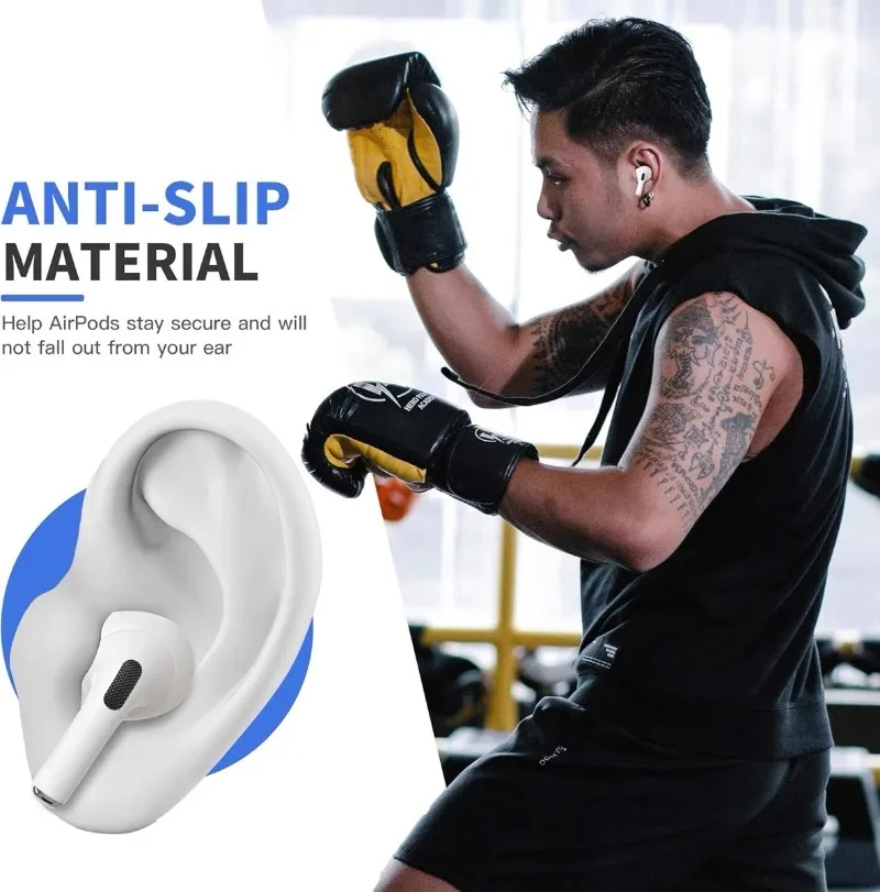 Eartipsfor AirPods 4 4th Tips Generation Anti Slip Earbuds Silicone Wireless Bluetooth Earphones Anti Drop Lightweight Slim Fit