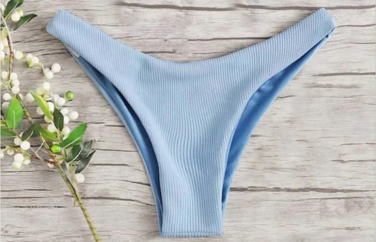 Nowe damskie seksowne stroje kąpielowe letnie bikini dół stringi strój kąpielowy damskie solidne kostiumy kąpielowe Sexу bielizna kąpielówki