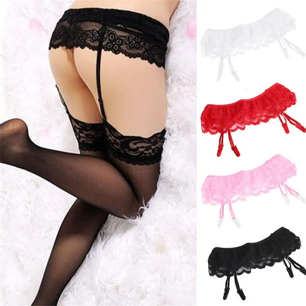 

New Fashion Sexy Lace Top Stockings Thigh-Highs Socks+Suspender Garter Belt Stockings Apparel & Accessories