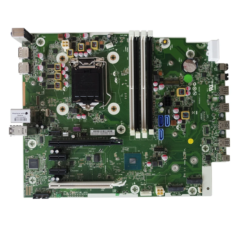 L22110-001 FOR HP EliteDesk 800 G4 SFF motherboard  L22110-601 L01482-001 motherboard 100% test ok send