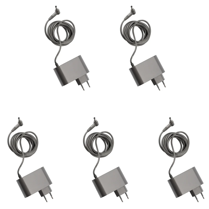 

5X Charger For Dyson V10 V11 Vacuum Cleaner Power Cord Adapter Replaceable Parts EU Plug