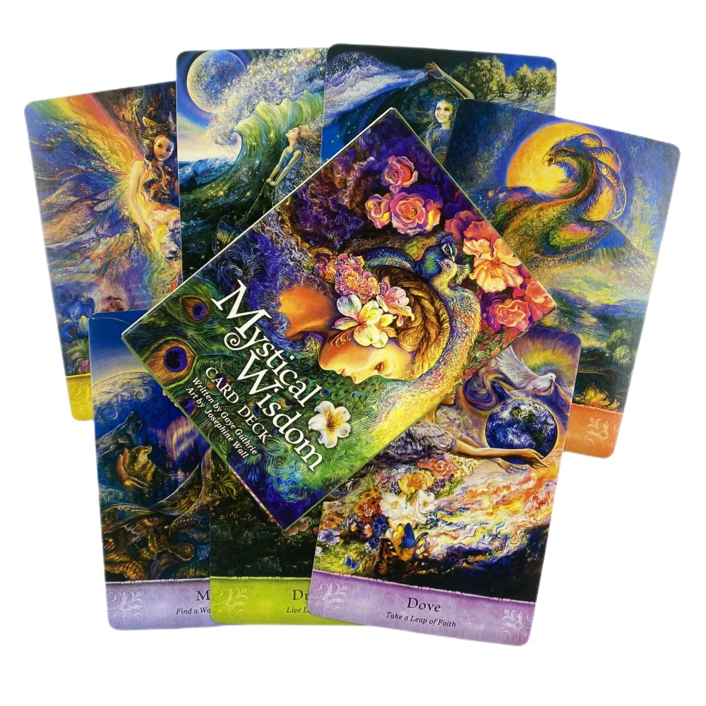 Cards Of Time Find The Right Moment Oracle Divination Deck English Vision Edition Tarot Board Playing Game For Party