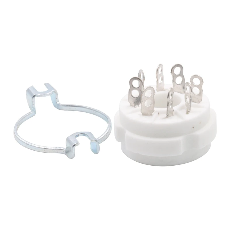 10PCS Chassis Montieren 8 Pin K8A Octal Rohr Buchsen Für KT88 KT66 6SN7 5AR4 GZ34 5881 6V6 5U4G 6550 6J7