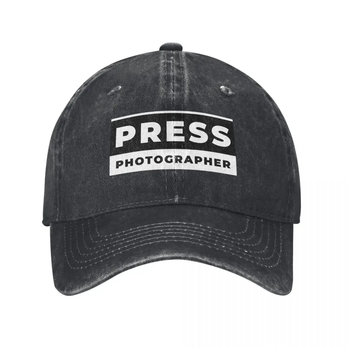 Press Photographer ID rounded Baseball Cap Fashion Beach Hat Man Luxury Visor Hats For Women Men's