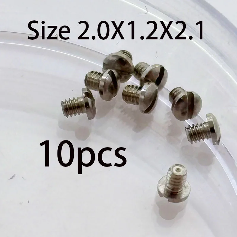 Watch front and rear cover screws, fixing screws, watch strap screws, quantity and size, purchase cap diameter