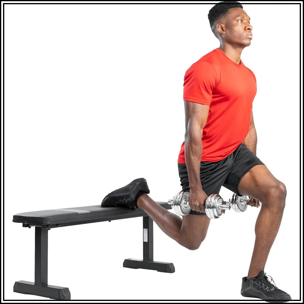 

Heavy Duty Weight Bench for Home Gym, 500 LB Capacity, Compact & Secure