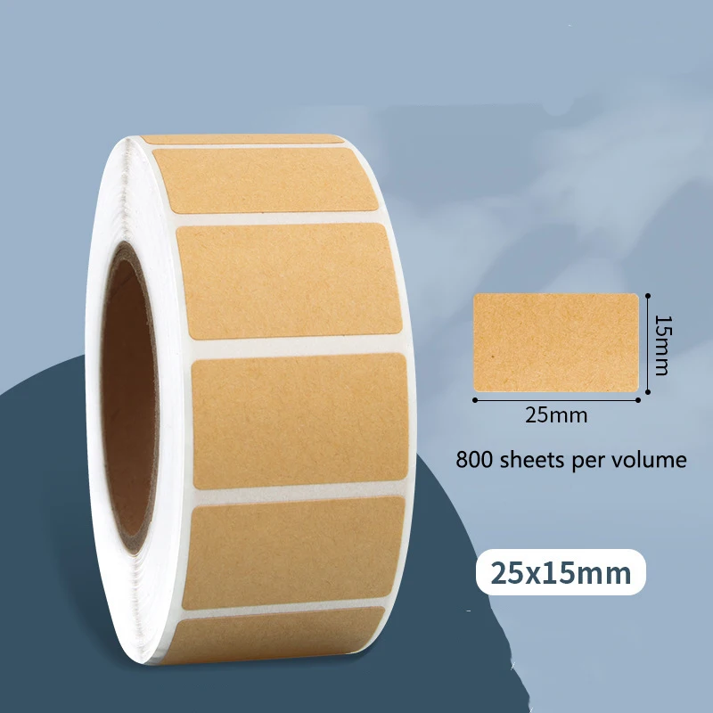 Taśma papierowa kraft w rolce, ręcznie pisane oznaczenia klasyfikacyjne, samoprzylepna.