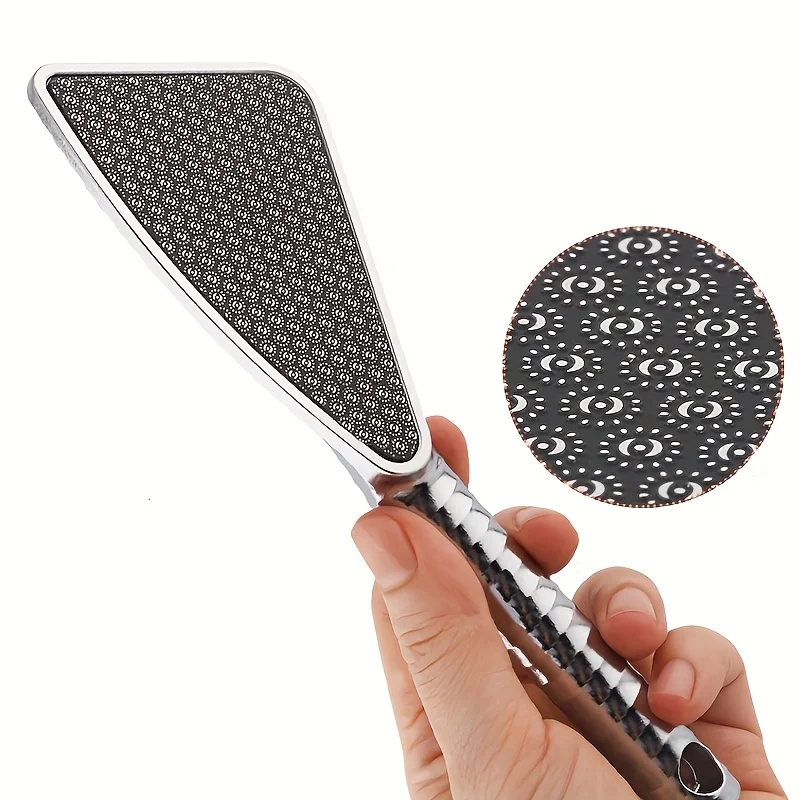 Lima de vidrio para pies, hipoalergénica para eliminar la piel muerta y la piel espesa, esencial para el cuidado de los pies de viaje universal para todas las estaciones