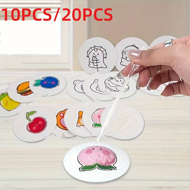 

10 шт./20 шт. 3D пенопластовая бумага для рукоделия, интересная бумага для искусства, занятия своими руками и творческие занятия