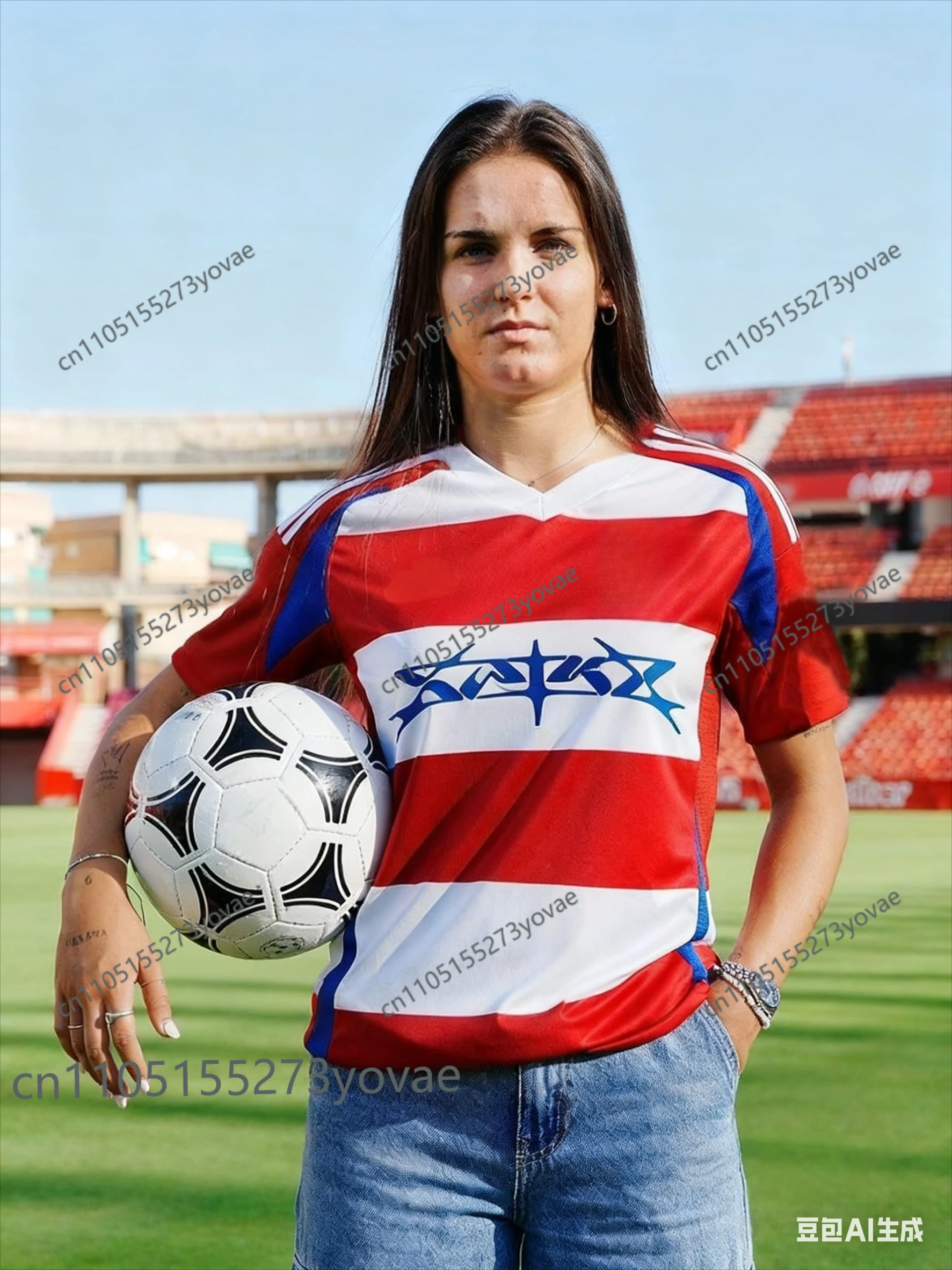 Camiseta de fútbol 3DSummer, camiseta informal para fanáticos de Granada, ropa deportiva transpirable de secado rápido, Top holgado de manga corta para MOTO