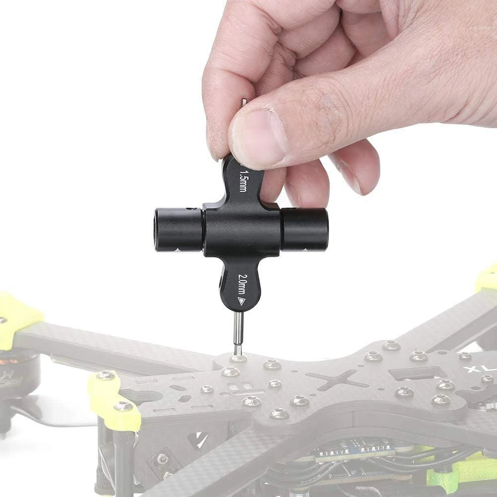 Aluminium Quick Release Dopsleutel Multifunctioneel Prop Tool voor FPV Drone RC Vliegtuig Vliegtuig DIY Speelgoed