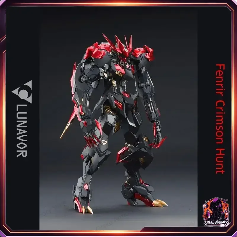 (In Stock) LUNAVOR FENRIR Crimson Hunt MG 1/100 Wolf King Barbatos ASW-G-08 GK Assembly Model Kits Robot Hobby Collectible