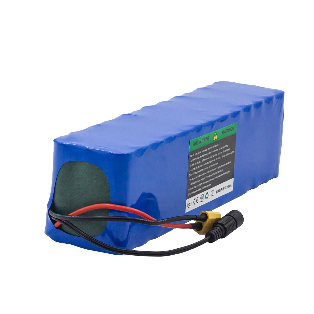 

48V 10Ah 13S3P XT-60+DC 18650 Rechargeable Lithium-ion Battery Pack Built-in BMS Circuit Protection Board