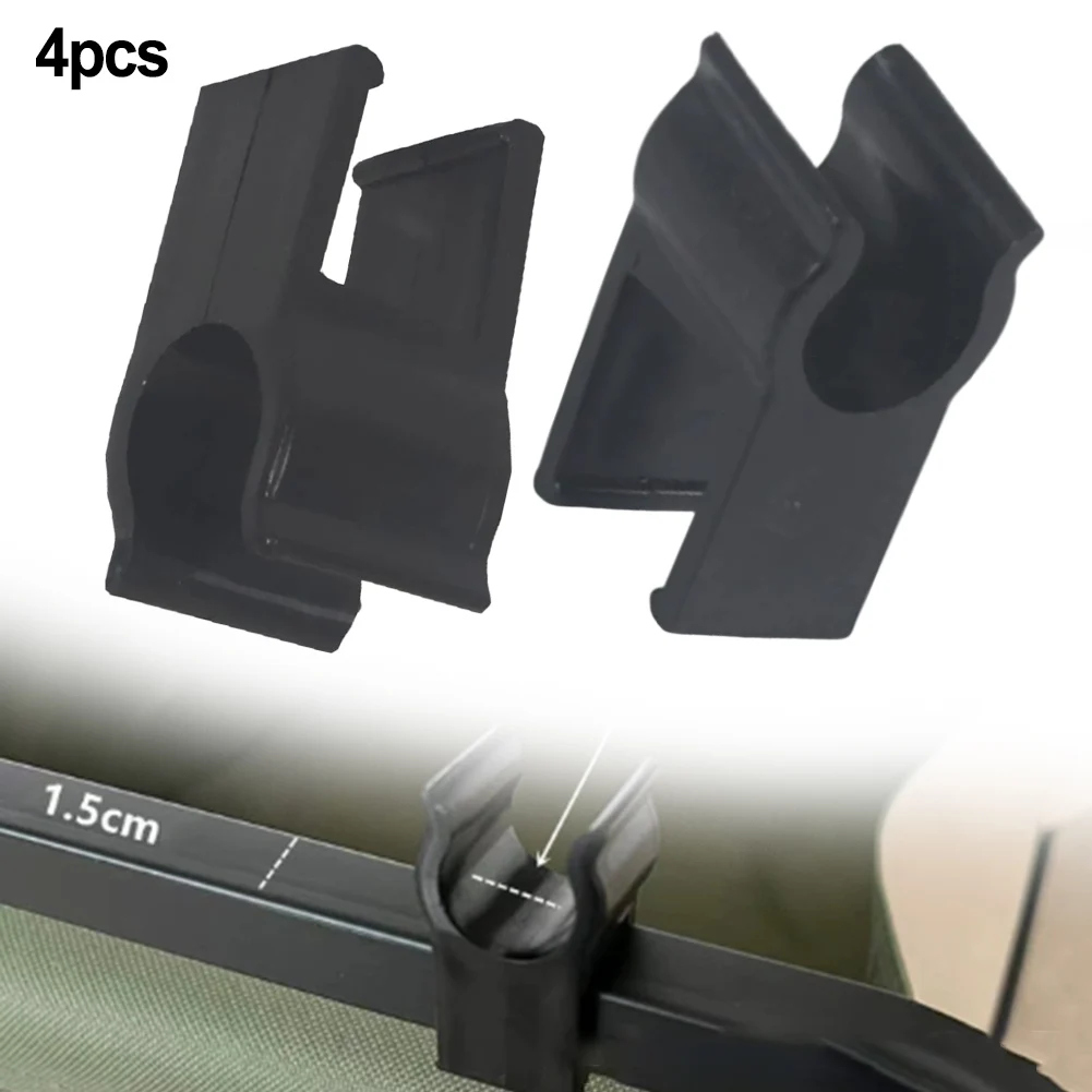 4pcs Camping Wagon Cart Buckle Table Board Buckle Attachments Trolley Desktop Buckle Push Pull Cart For Outdoor Camping
