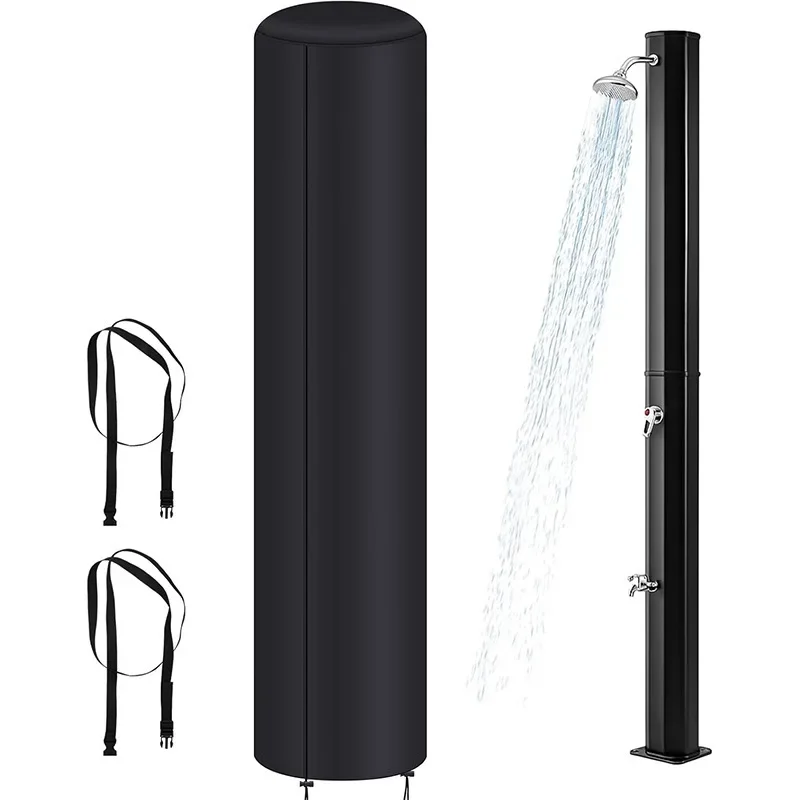 1pc Outdoor Solar Shower Cover,Weatherproof Wind & Rain Protection Cover,Replacement Guard for 10.6 Gallon Shower Sprayer Device