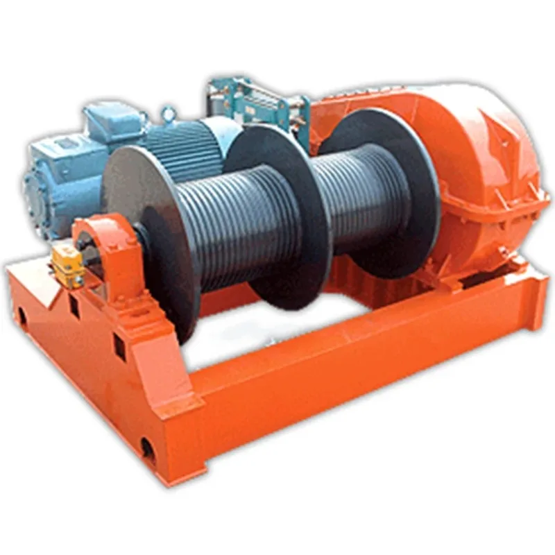 Powered Portable Winch 150 Meter 5 Ton Winch for Cranes