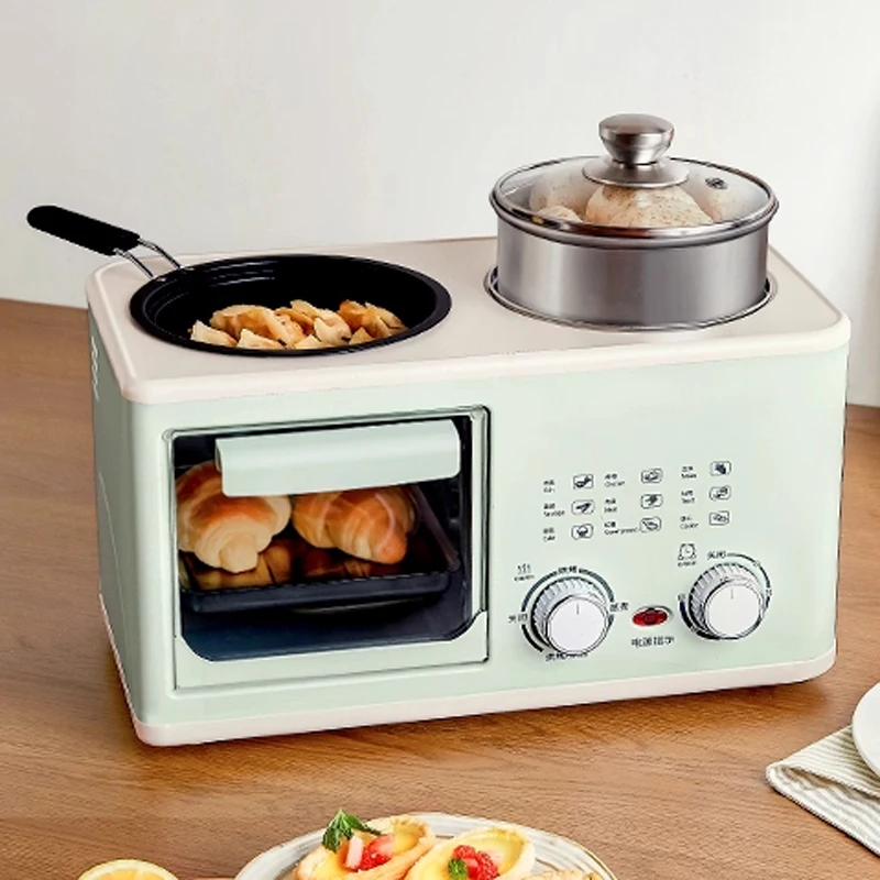 Picture 5: Four-in-one Breakfast Machine Multi-function Frying, Baking, Steaming and Cooking Oven Household Toaster Sandwich To Cultivate