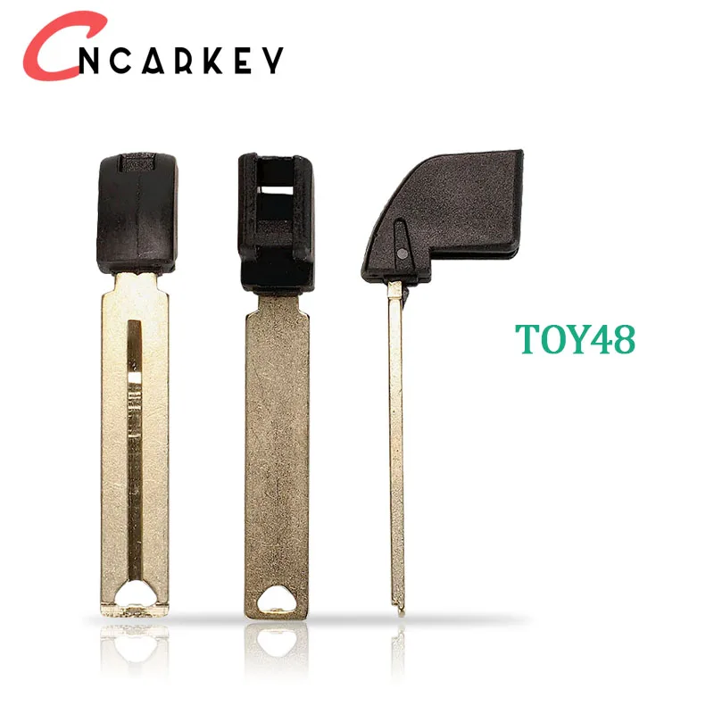 For Toyota Fortuner Highlander Hilux Camry Land Cruiser 10PCS/LOT TOY12/40 TOY48 Mechanic Key Blade Smart Remote Key Fob