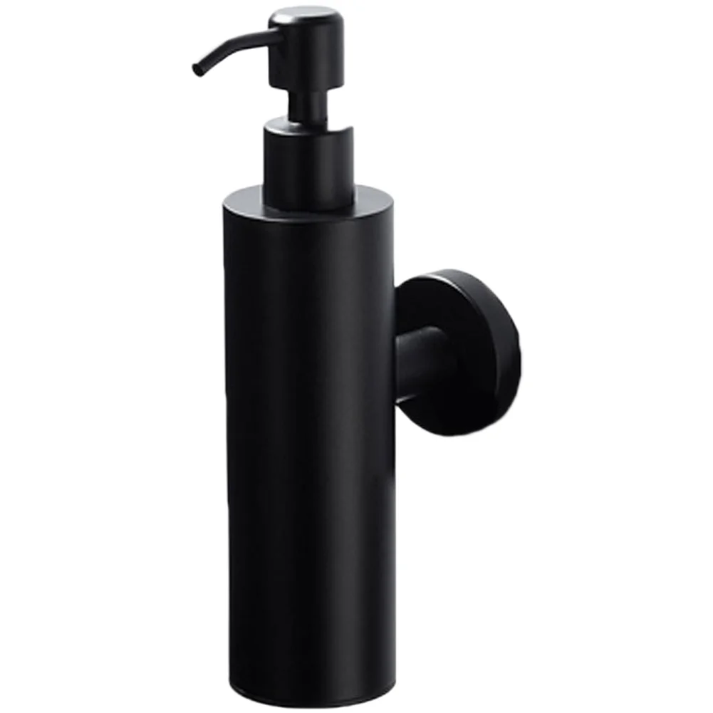 Stainless Steel Soap Dispenser for Wall Mounting in Kitchen Bathroom No Drilling Needed Compatible with Soap Shampoo