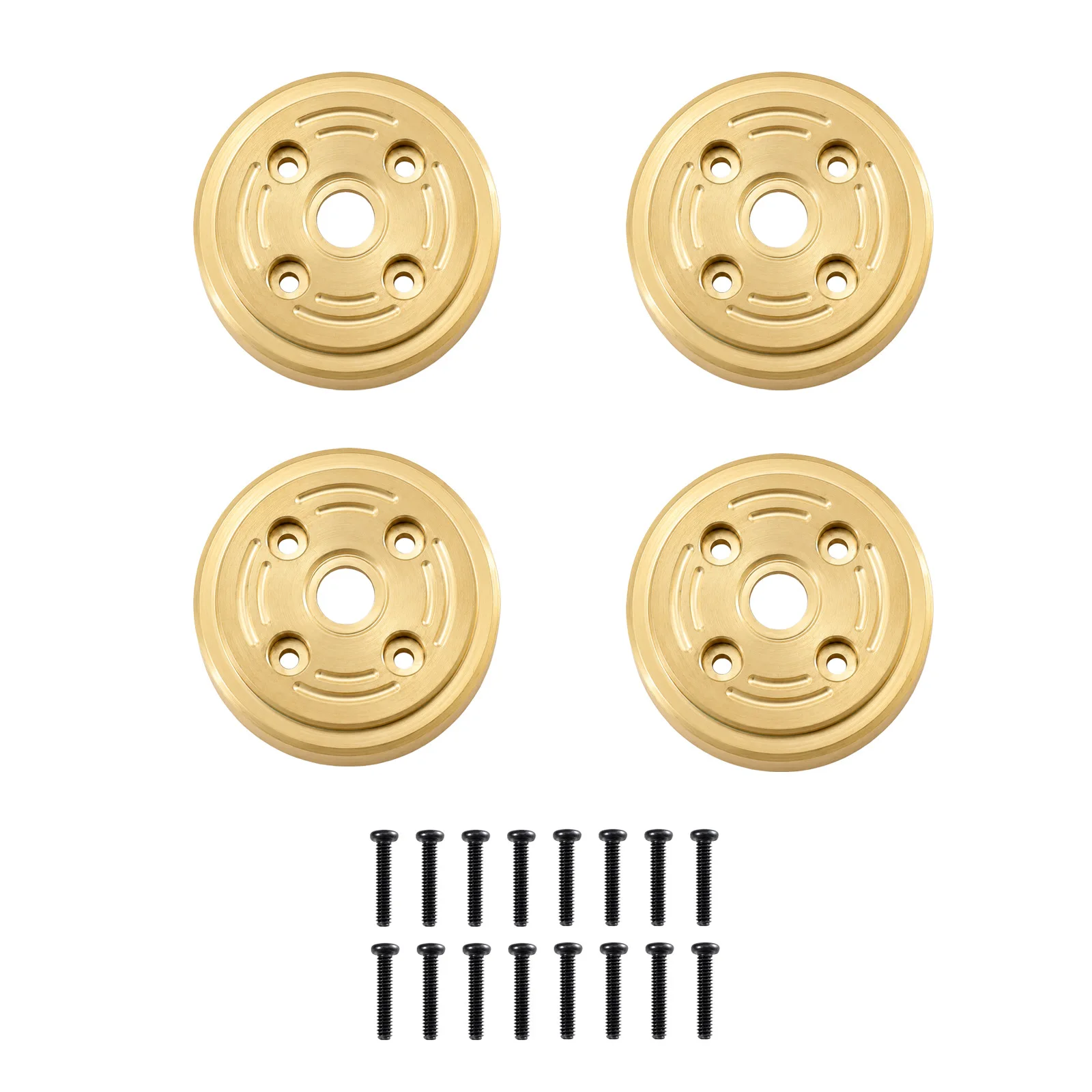 MJX H18P 1/18 RC Crawler Brass Front Rear Universal Counterweight Upgrade Parts