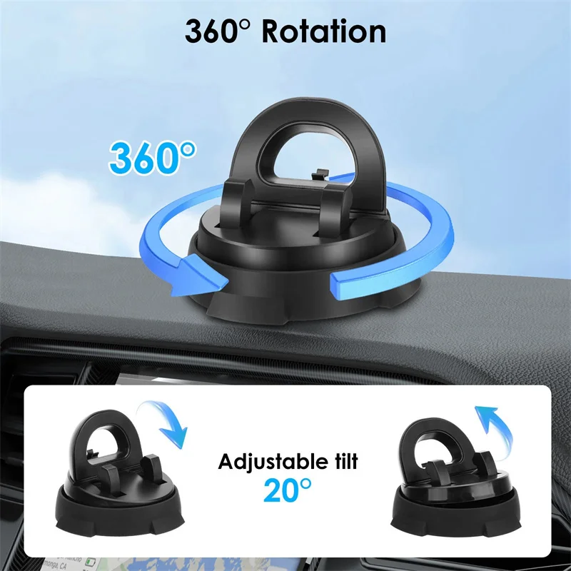 Starke Saugnapf Telefon Halter Anti Slip Silikon Pad Dashboard Windschutzscheibe Halterung Universal Für Auto SUV Lkw Navigation