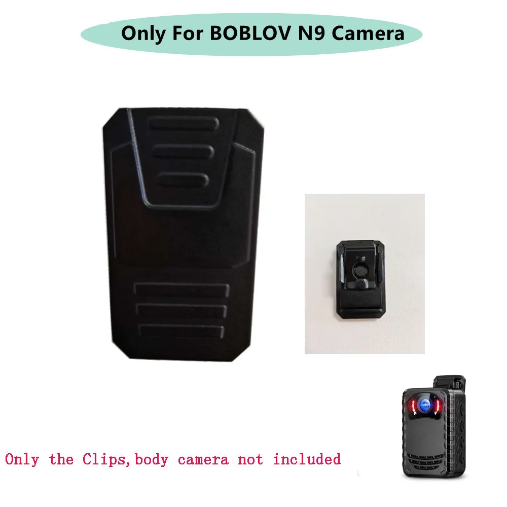 BOBLOV Body Camera Wearable Clips Small Clip for BOBLOV N9 Bodycam Mini Police Camera