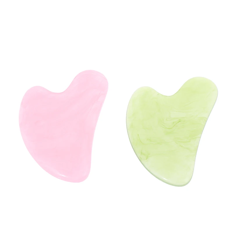 Natural Resin Gua Sha Scraper Board Massage Jade Guasha Stone Wrinkle Remover