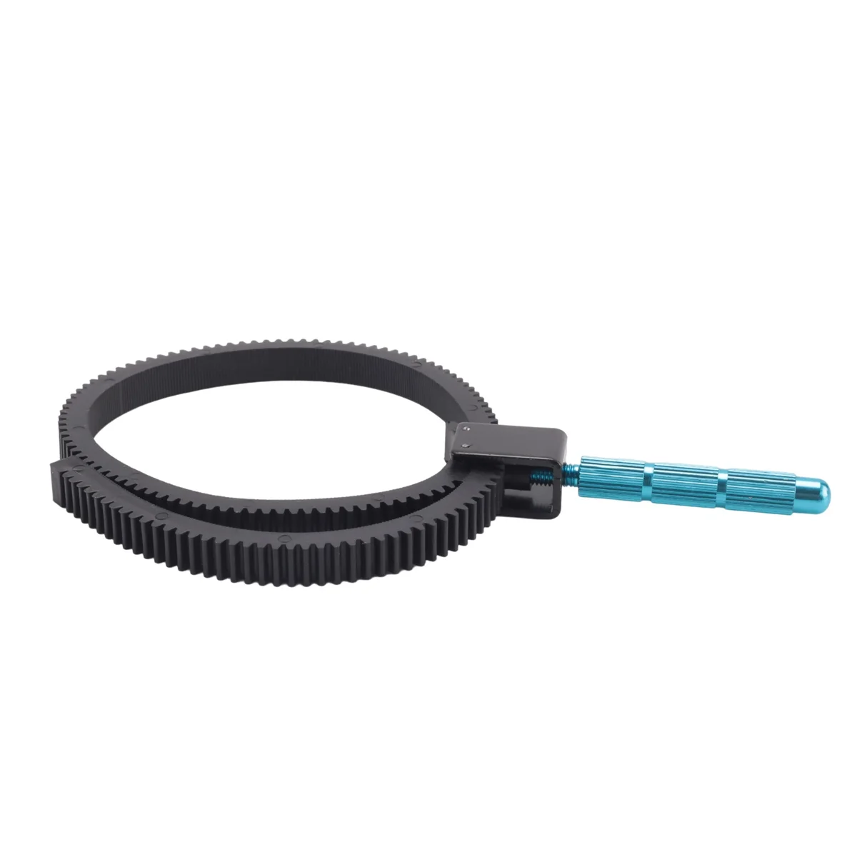 Anillo de enfoque RISEN, enfoque de engranaje de zoom con anillo de zoom con mango de aleación de aluminio Compatible con cámara digital SLR