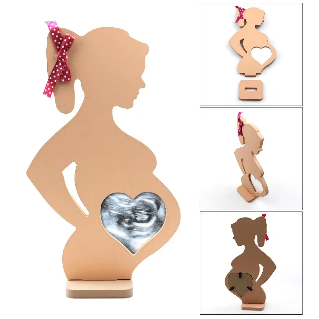 Wooden Sweet Baby Photo Sonogram Picture Frame Pregnancy Gift